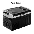 Car Fridge Portable Freezer with 12/24V DC & 110-240V AC