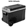 Car Fridge Portable Freezer with 12/24V DC & 110-240V AC